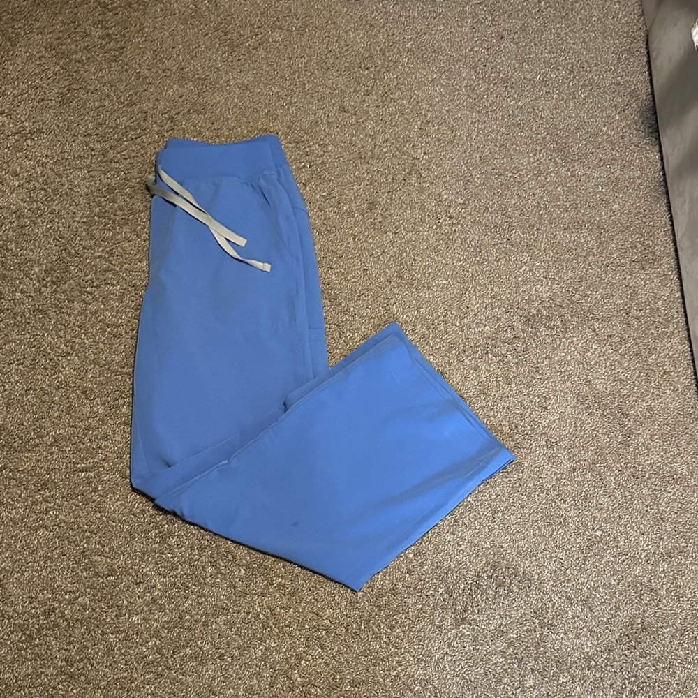 Figs Women's ceil blue Isabel wide leg  Scrub Pants